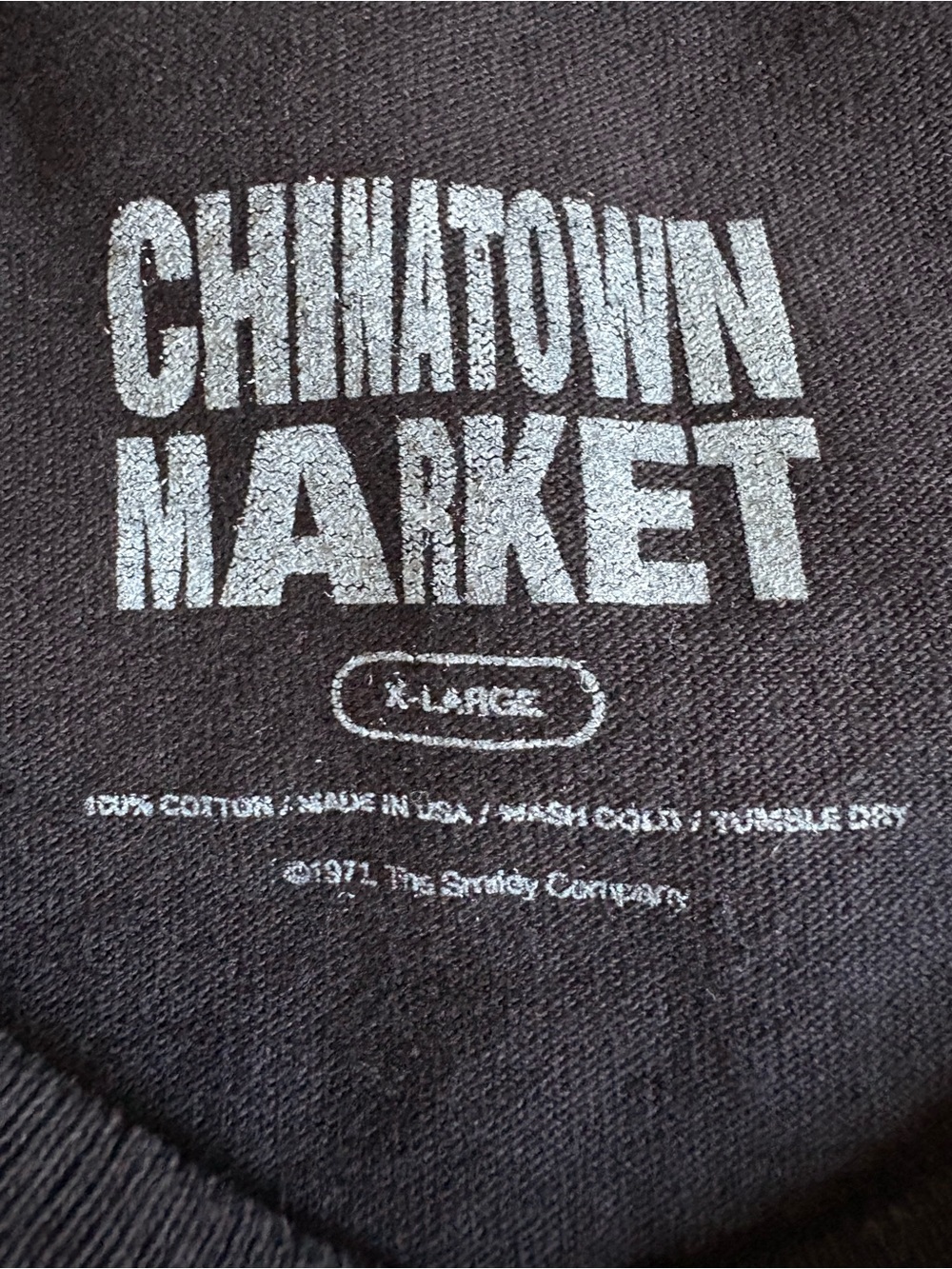 Chinatown Market Dior x Nike Black Short-Sleeve Logo Tee - Picture 5 of 6